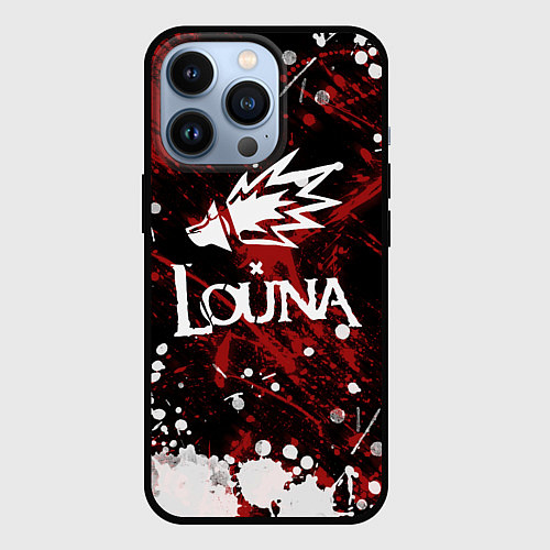 Чехол iPhone 13 Pro Louna / 3D-Черный – фото 1