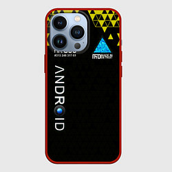 Чехол для iPhone 13 Pro DETROIT: BECOME HUMAN, цвет: 3D-красный
