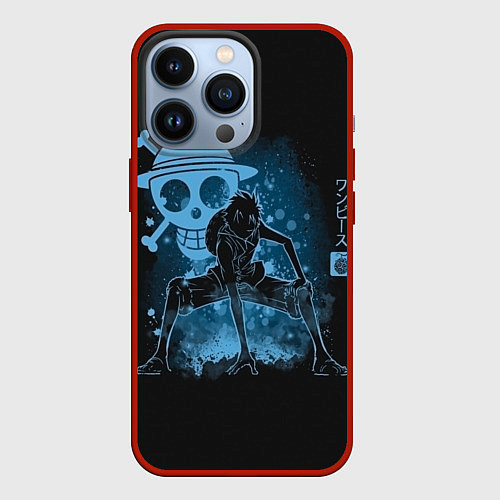 Чехол iPhone 13 Pro One Piece / 3D-Красный – фото 1
