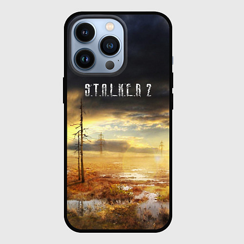 Чехол iPhone 13 Pro STALKER 2 / 3D-Черный – фото 1
