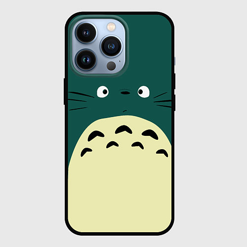 Чехол iPhone 13 Pro Totoro / 3D-Черный – фото 1