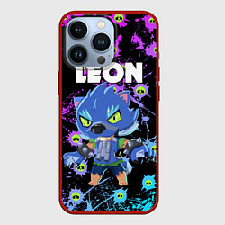 Чехол iPhone 13 Pro BRAWL STARS ОБОРОТЕНЬ LEON