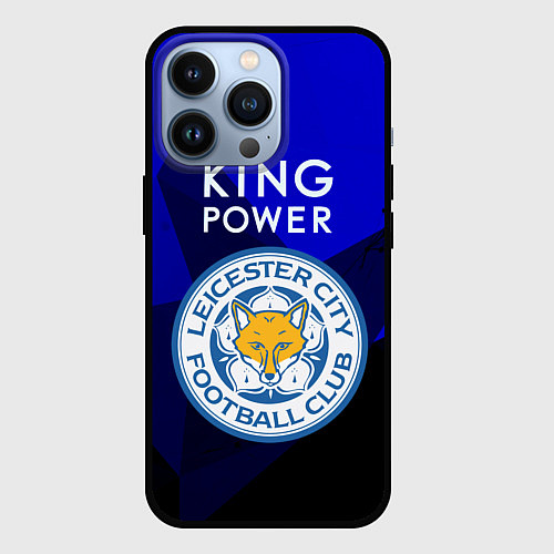 Чехол iPhone 13 Pro Leicester City / 3D-Черный – фото 1