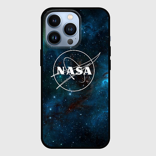 Чехол iPhone 13 Pro NASA / 3D-Черный – фото 1