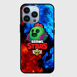 Чехол для iPhone 13 Pro Brawl Stars Spike, цвет: 3D-черный