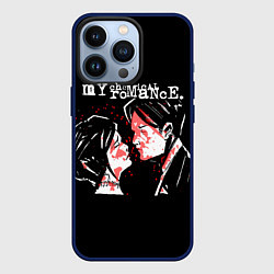 Чехол для iPhone 13 Pro My Chemical Romance, цвет: 3D-тёмно-синий