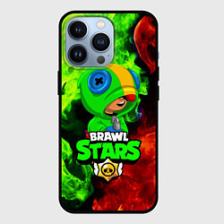 Чехол iPhone 13 Pro BRAWL STARS LEON