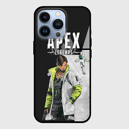 Чехол iPhone 13 Pro Apex Legends / 3D-Черный – фото 1