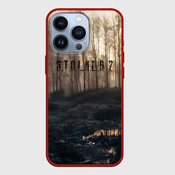 Чехол для iPhone 13 Pro STALKER 2, цвет: 3D-красный