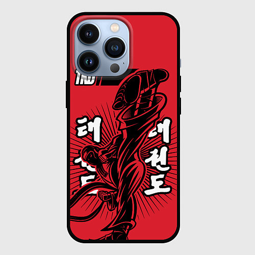 Чехол iPhone 13 Pro TKD / 3D-Черный – фото 1