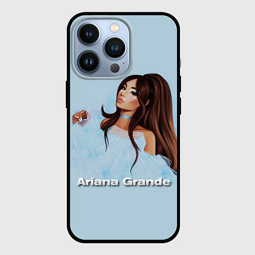 Чехол iPhone 13 Pro Ariana Grande Ариана Гранде / 3D-Черный – фото 1