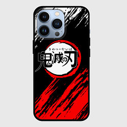 Чехол для iPhone 13 Pro KIMETSU NO YAIBA, цвет: 3D-черный