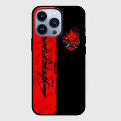 Чехол для iPhone 13 Pro CYBERPUNK 2077, цвет: 3D-черный