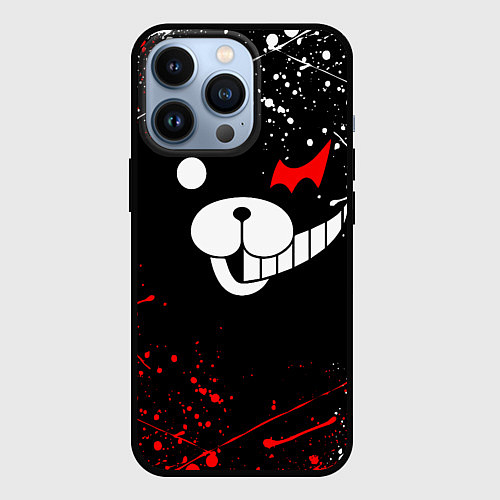 Чехол iPhone 13 Pro MONOKUMA / 3D-Черный – фото 1