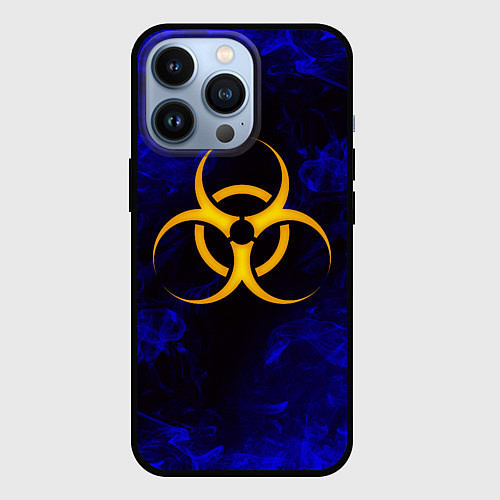 Чехол iPhone 13 Pro BIOHAZARD / 3D-Черный – фото 1