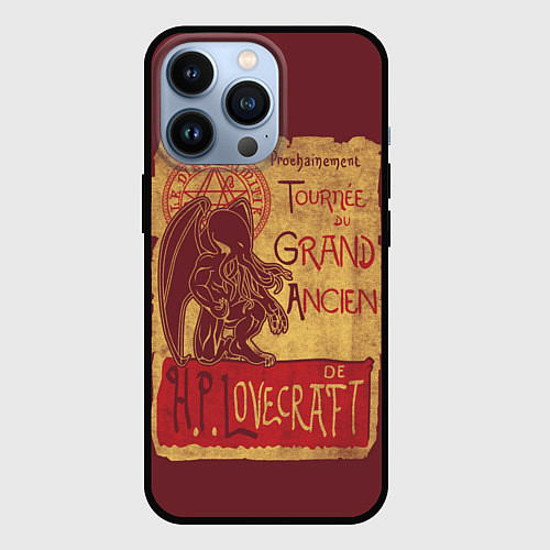 Чехол iPhone 13 Pro Cthulhu / 3D-Черный – фото 1
