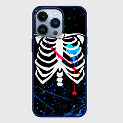 Чехол для iPhone 13 Pro UNDERTALE, цвет: 3D-тёмно-синий