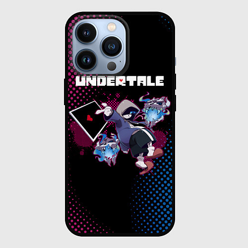 Чехол iPhone 13 Pro UNDERTALE / 3D-Черный – фото 1