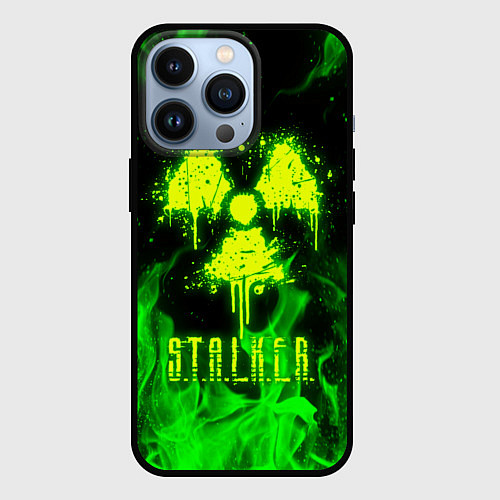 Чехол iPhone 13 Pro STALKER 2 / 3D-Черный – фото 1