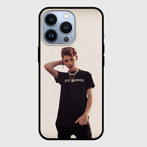 Чехол iPhone 13 Pro ТИКТОКЕР - PAYTON MOORMEIE / 3D-Черный – фото 1