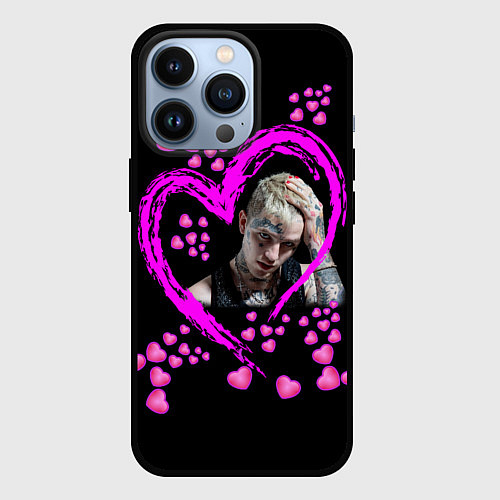 Чехол iPhone 13 Pro Lil Peep / 3D-Черный – фото 1