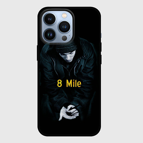 Чехол iPhone 13 Pro EMINEM / 3D-Черный – фото 1