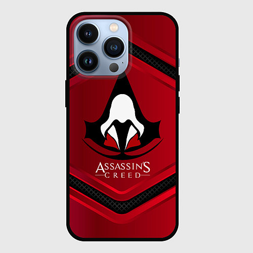 Чехол iPhone 13 Pro Assasin's creed / 3D-Черный – фото 1