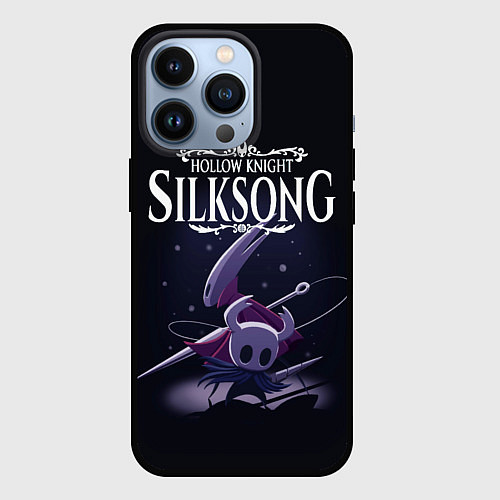 Чехол iPhone 13 Pro Hollow Knight / 3D-Черный – фото 1