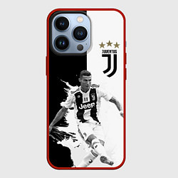 Чехол для iPhone 13 Pro Cristiano Ronaldo, цвет: 3D-красный