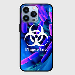Чехол для iPhone 13 Pro PLAGUE INC, цвет: 3D-черный