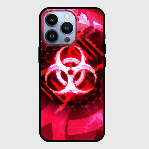 Чехол iPhone 13 Pro Plague Inc LC Oko / 3D-Черный – фото 1