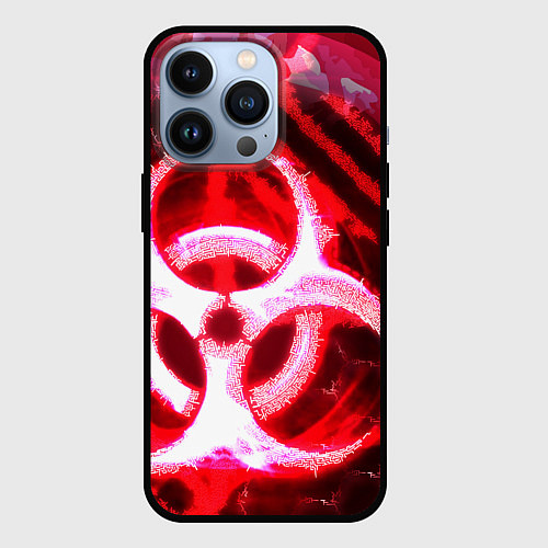 Чехол iPhone 13 Pro Plague Inc LB Oko / 3D-Черный – фото 1
