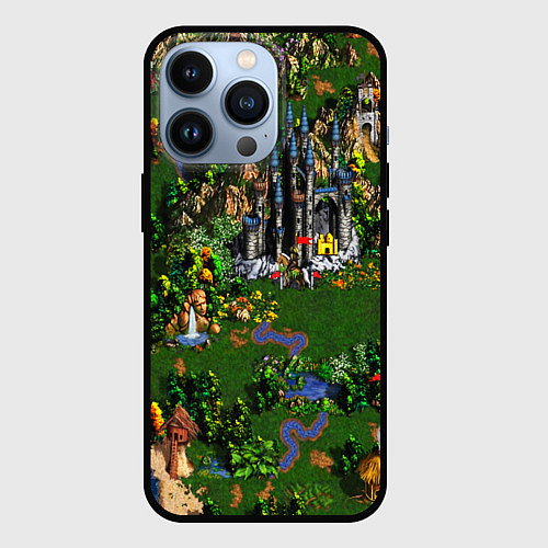 Чехол iPhone 13 Pro Heroes of Might and Magic / 3D-Черный – фото 1