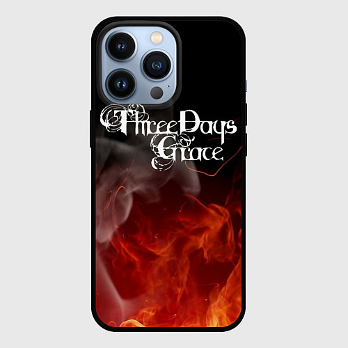 Чехол iPhone 13 Pro Three Days Grace / 3D-Черный – фото 1