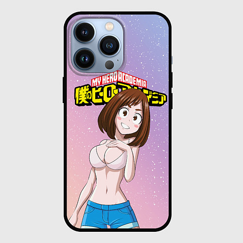 Чехол iPhone 13 Pro MY HERO ACADEMIA / 3D-Черный – фото 1