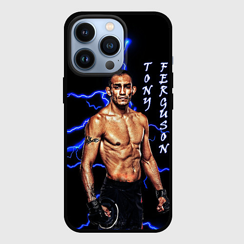 Чехол iPhone 13 Pro TONY FERGUSON / 3D-Черный – фото 1