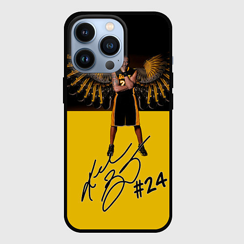 Чехол iPhone 13 Pro Kobe Bryant / 3D-Черный – фото 1