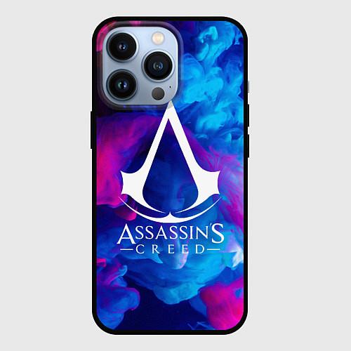 Чехол iPhone 13 Pro ASSASSINS CREED / 3D-Черный – фото 1