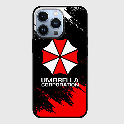 Чехол iPhone 13 Pro UMBRELLA CORP / 3D-Черный – фото 1