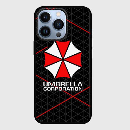 Чехол iPhone 13 Pro UMBRELLA CORP / 3D-Черный – фото 1