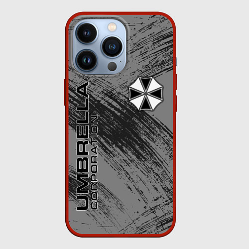 Чехол iPhone 13 Pro Umbrella Corporation / 3D-Красный – фото 1