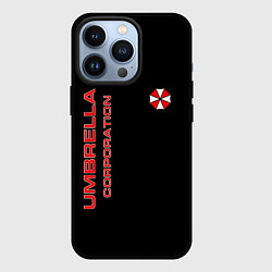 Чехол для iPhone 13 Pro Umbrella Corporation, цвет: 3D-черный