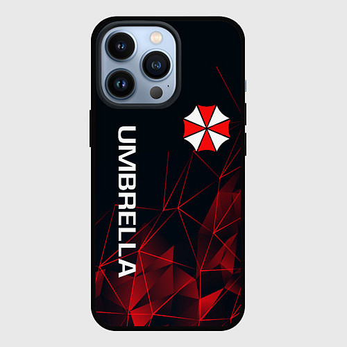 Чехол iPhone 13 Pro UMBRELLA CORP / 3D-Черный – фото 1