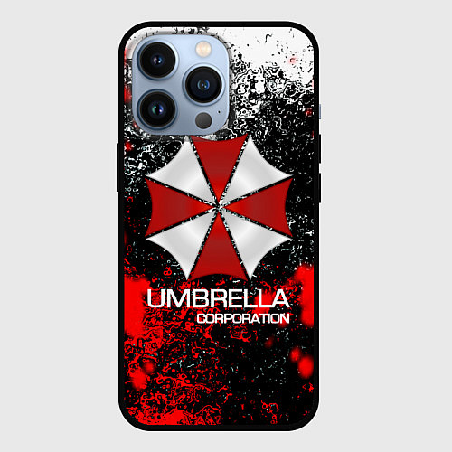 Чехол iPhone 13 Pro UMBRELLA CORP / 3D-Черный – фото 1