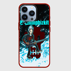 Чехол для iPhone 13 Pro LIMP BIZKIT, цвет: 3D-красный