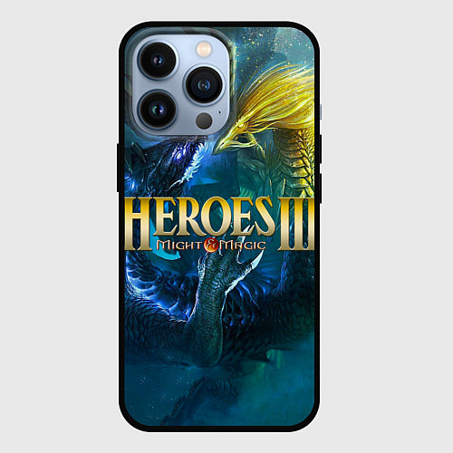 Чехол iPhone 13 Pro Heroes of Might and Magic / 3D-Черный – фото 1