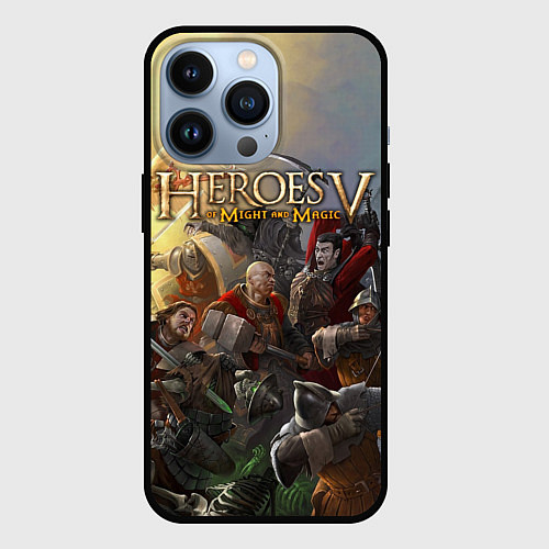 Чехол iPhone 13 Pro Heroes of Might and Magic / 3D-Черный – фото 1