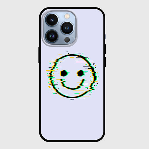 Чехол iPhone 13 Pro Smile / 3D-Черный – фото 1