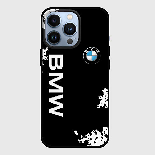 Чехол iPhone 13 Pro BMW / 3D-Черный – фото 1