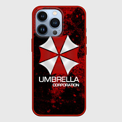 Чехол для iPhone 13 Pro UMBRELLA CORP, цвет: 3D-красный